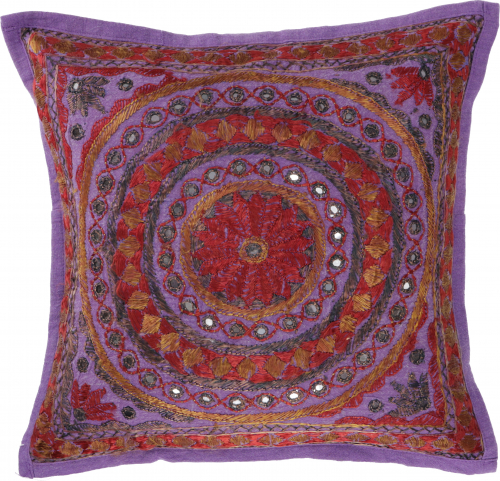 Cushion cover, oriental cushion cover, embroidered decorative cushion cover - pattern 33 - 40x40x0,5 cm 