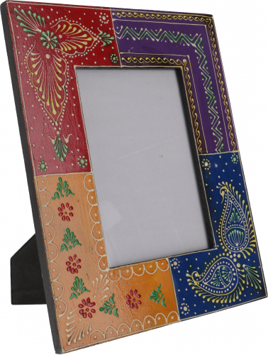Hand-painted picture frame to put up - Design 3L - 28x23x2 cm 
