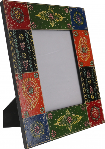 Hand-painted picture frame to put up - Design 2L - 28x23x2 cm 