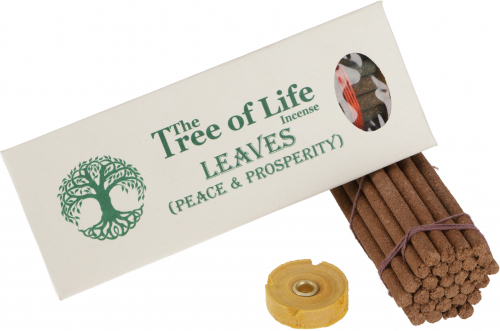 The Tree of Life- Incense, Handmade Rucherstbchen - Leaves/Peace and Prosperity
