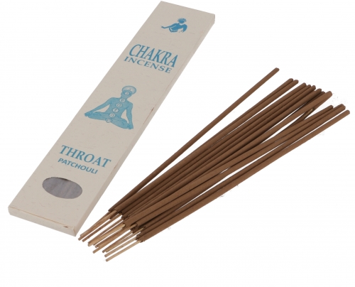 Chakra Incense, Patcholi Incense Sticks - Throat