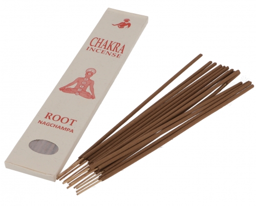 Chakra Incense, Nag Champa Rucherstbchen - Root