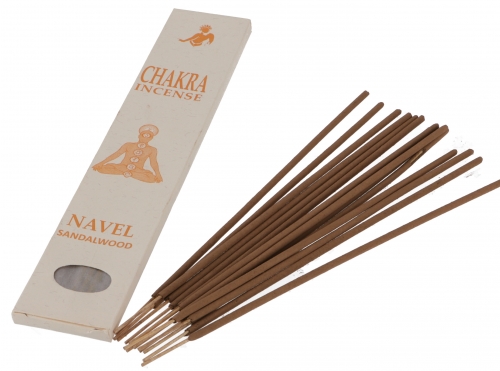 Chakra Incense, Sandalwood Incense Sticks - Navel