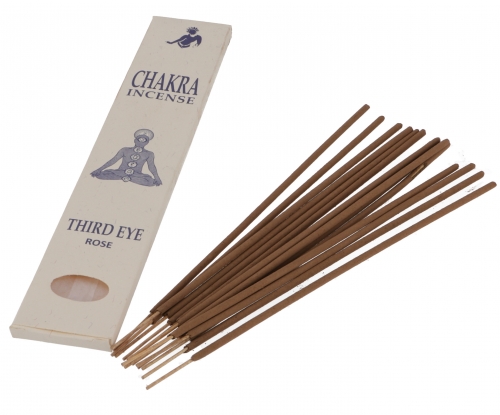 Chakra Incense, Rose Incense Sticks - Third Eye