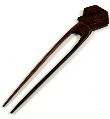 Holz Haarspange, Haarnadel Nr. 34 - 18x2,5 cm