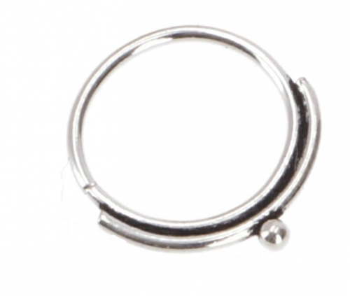 Creole, septum ring, nose ring, nose piercing, mini earring, ear piercing - model 8 1 cm