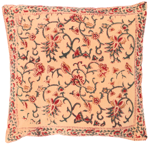 Kissenbezug Blockdruck, Dekokissen Bezug, Kissenh�lle Ethno, traditionelle Herstellung - Muster 27