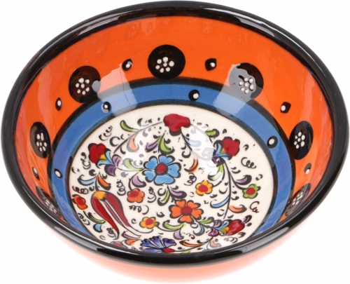1 pc. Oriental ceramic bowl, bowl, decorative bowl, hand-painted -  12 cm/Model 8