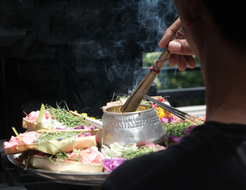 Arjuna R�ucherst�bchen, Balinesische R�ucherst�bchen - Rose - 26x6x0,5 cm 