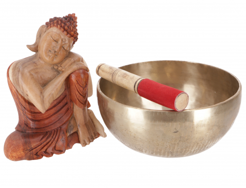 Handmade singing bowl with long-lasting sound, Tibetan singing bowl - 20 cm