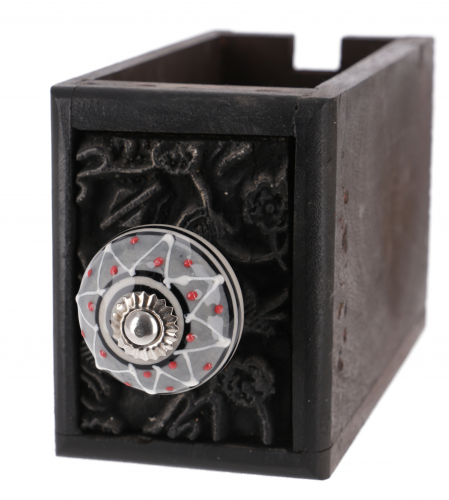 Keramik M�belknopf, M�belknauf M�belgriff, Schrankt�rkn�pfe, M�belkn�pfe, Schubladengriff - Modell 31 - 3,5x3,5x4 cm  �3,5 cm