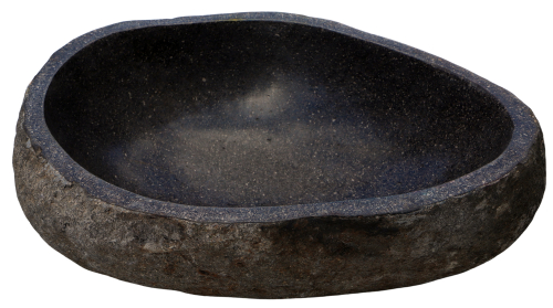 River stone bowl, bird bath approx. 30 cm - 1
