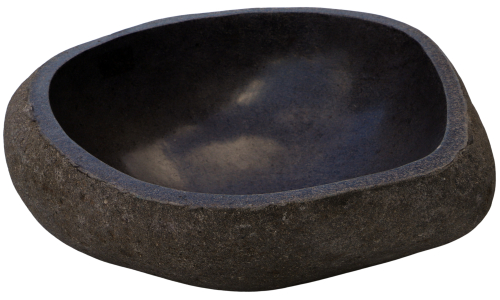 River stone bowl, bird bath approx. 30 cm - 5