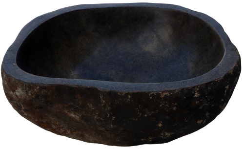 River stone bowl, bird bath approx. 30 cm - 8