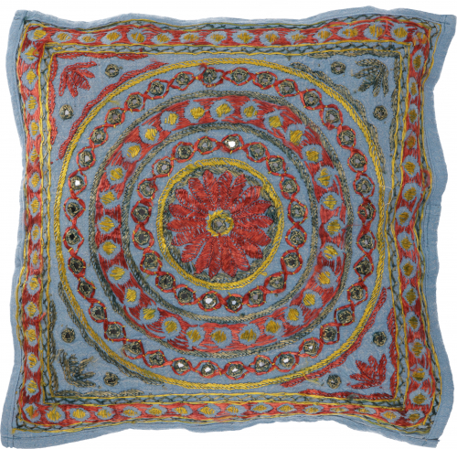 Cushion cover, oriental cushion cover, embroidered decorative cushion cover - pattern 20 - 40x40x0,5 cm 