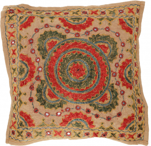 Cushion cover, oriental cushion cover, embroidered decorative cushion cover - pattern 30 - 40x40x0,5 cm 