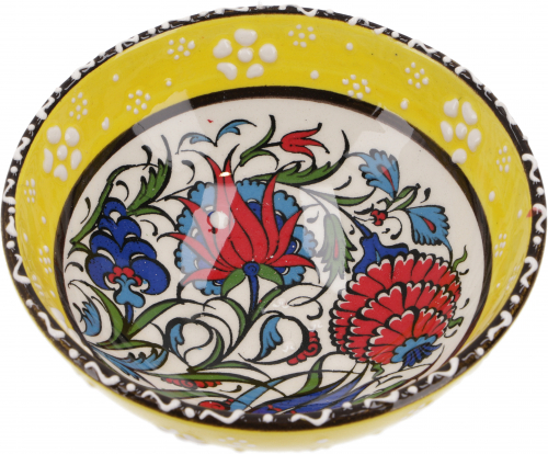 1 pc. Oriental ceramic bowl, bowl, decorative bowl, hand-painted -  12 cm/Model 31