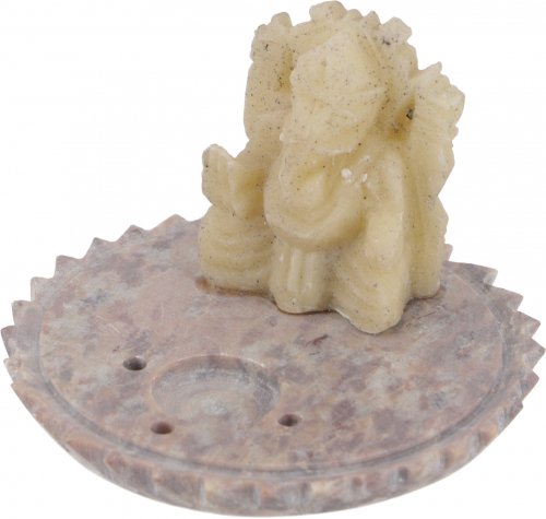 Soapstone incense holder - Ganesha - 5x6x6 cm  6 cm
