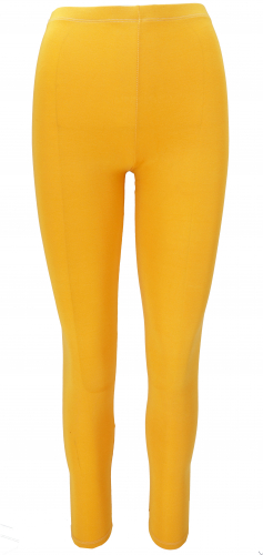 Colorful women`s leggings, stretch sports pants for women, yoga pants - yellow
