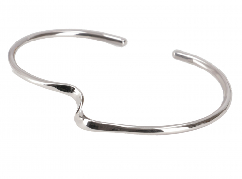 Filigree silver bangle, bracelet, silver bracelet - model 2 - 0,3 cm 6 cm