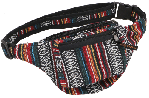 Ethno Sidebag belt bag, hip bag - model 1 - 14x22x5 cm 