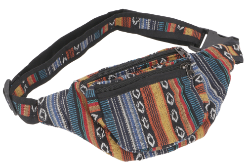 Ethno Sidebag belt bag, hip bag - model 7 - 14x22 cm