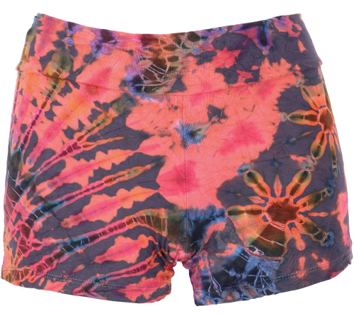 Batik panties, unique shorts, bikini panties - pink/gray