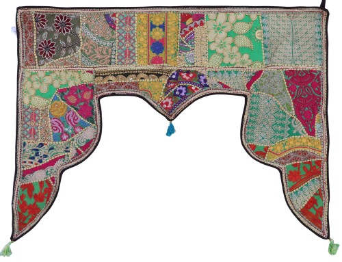 Orientalischer Wandbehang, indischer Trbehang, Wimpel Wandteppich, Wanddekoration, Tr Deko Einzelstck 100*80 cm - Design 16