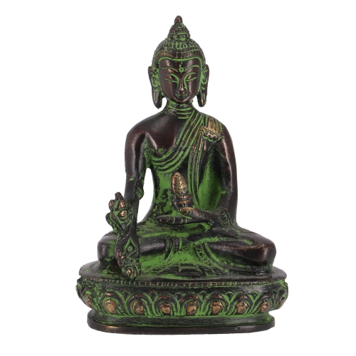 Buddha statue made of brass Medicine Buddha 11 cm - Model 16