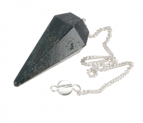 Esoteric pendulum - black agate - 4x2 cm
