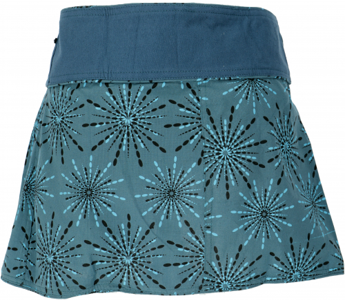 Wickelrock, Cacheur, Sidebag, Minirock - petrol