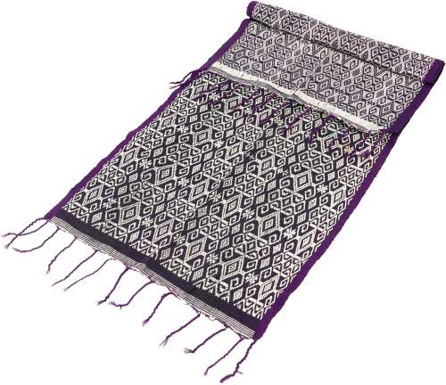 Traditional hand-woven ikat cloth, table runner, tablecloth from Sumba, 150 x 45cm - motif 11