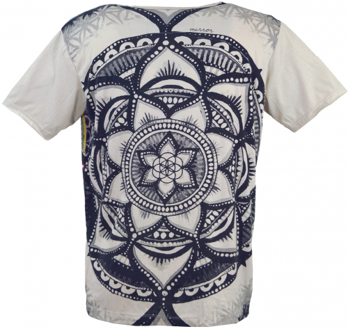 Mirror T-Shirt - Universum /hellgrau