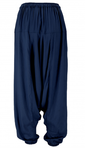 Harem pants, harem pants, bloomers, aladdin pants - navy blue