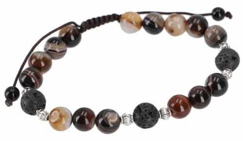 Mala bracelet, Tibetan hand mala, yoga jewelry, Buddhist jewelry, yoga bracelet - agate