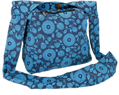 Sadhu Bag, Goa Tasche, Schulterbeutel, Einkaufsbeutel - Modell 4 - 33x38x11 cm 