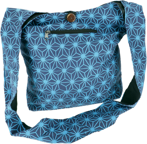 Sadhu Bag, Goa Tasche, Schulterbeutel, Einkaufsbeutel - Modell 14 - 33x38x11 cm 