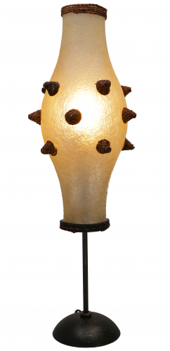 Kokopelli table lamp - Hugis S natural - 60x19x19 cm  19 cm
