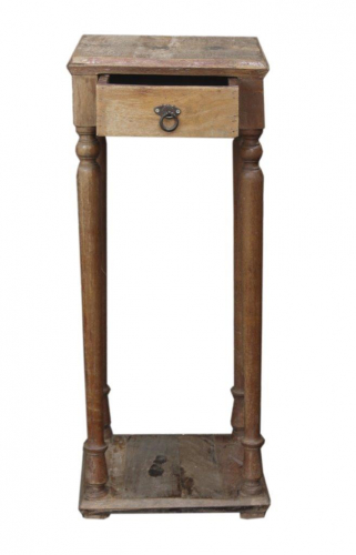Telefontisch, Beistelltisch mit Schubfach - Modell 58 - 94x39x39 cm 