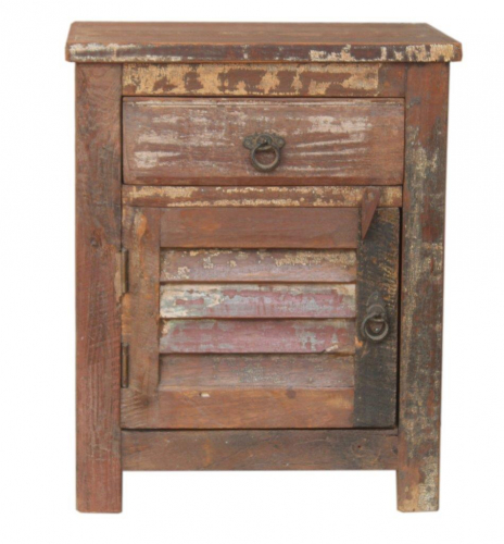 Vintage side cabinet, chest of drawers, bedside cabinet, hall cabinet - model 91 - 56x46x32 cm 