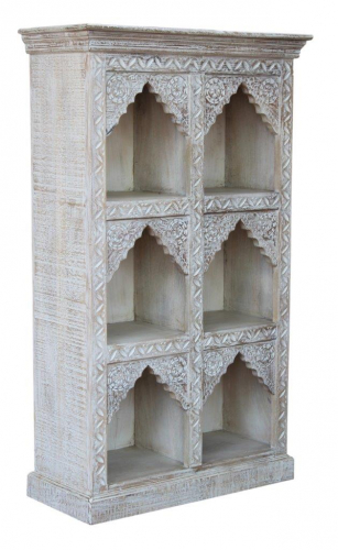 Decorated bookcase - Model 11a - 135x80x34 cm 