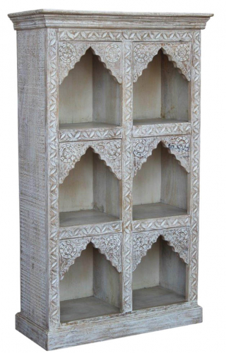 Decorated bookcase - Model 12a - 135x80x34 cm 