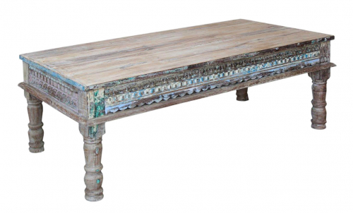 Coffee table, coffee table, floor table, vintage design - Model 12 - 46x125x63 cm 