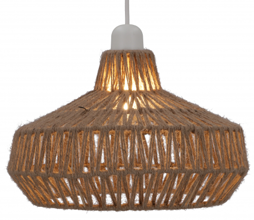 Ceiling lamp/ceiling light, handmade in Bali from natural material - model Micaso - 21x32x32 cm  32 cm