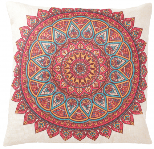 Ethno cushion cover, Boho cushion cover - Mandala 2 - 40x40x0,5 cm 