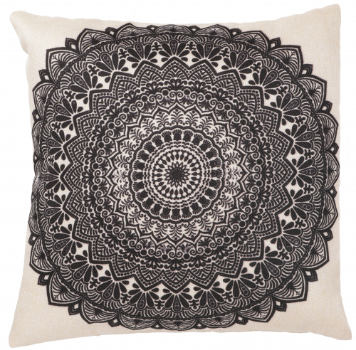 Ethno cushion cover, Boho cushion cover - Mandala 4 - 40x40x0,5 cm 