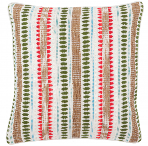 Ethno cushion cover, boho cushion cover, cotton 40*40 cm - pattern 10