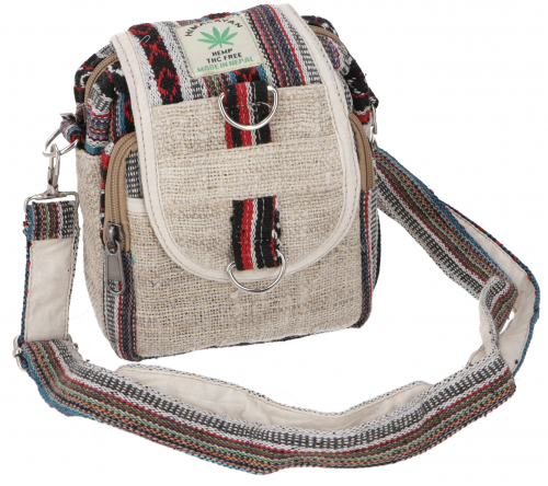 Small handbag shoulder bag, boho ethnic bag, patchwork bag - 5 models - 20x16x8 cm 