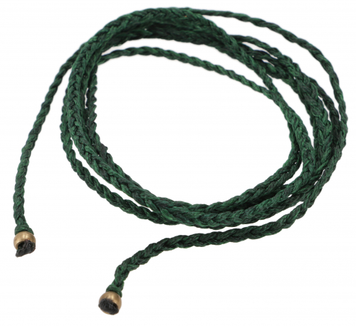 Macram chain, macram ribbon, ribbon for chain - green - 100 cm