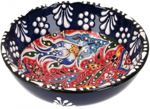 1 Stk. Orientalische Keramikschssel, Schale, Mslischale, handbemalt -  12 cm Modell 47